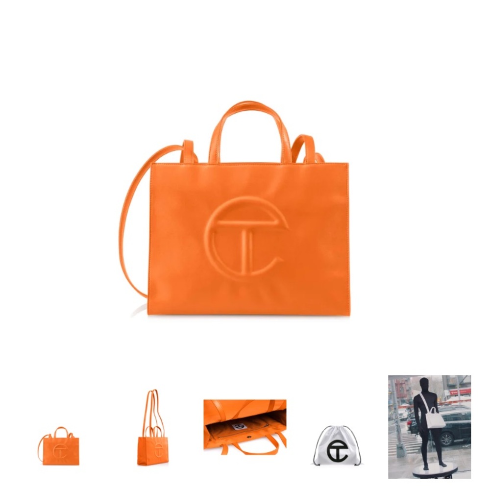 NWT Orange Medium Telfa Bag